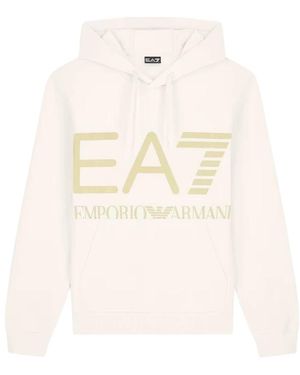 EA7 Felpa Logo Series - Wit