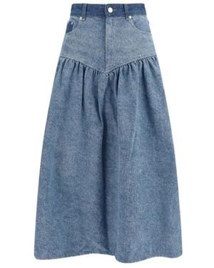 Ganni Denim Skirts - Azul