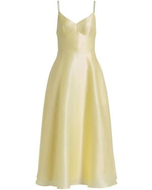 Alberta Ferretti Midi Dresses - Amarillo