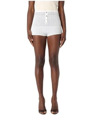 Genny Short Shorts - White