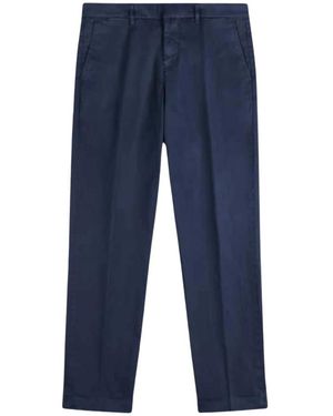Fay Slim-Fit Trousers - Blue