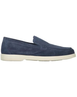 Moorer Klassische Wildleder-Loafer - Blau