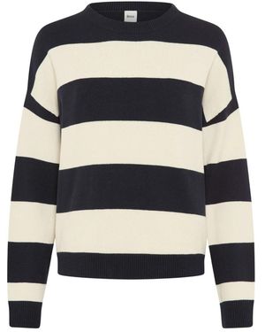 Brax Lisa Rundhals-Strickware - Blau