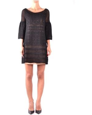 Alberta Ferretti Short Dresses - Black