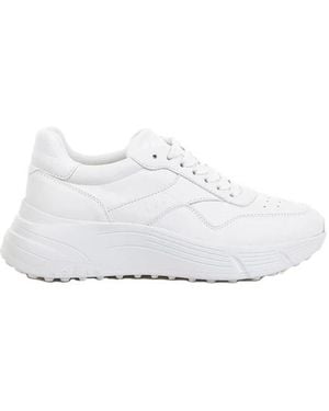 Hogan Low-Top Leder-Sneakers - Weiß