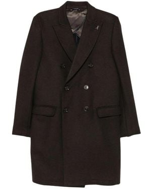 Daniele Alessandrini Double-Breasted Coats - Nero