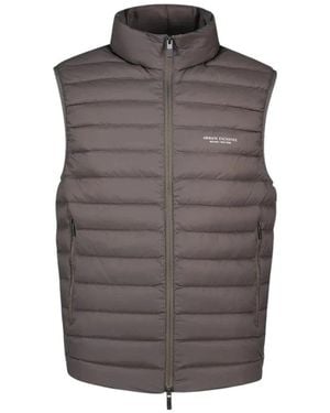 ARMANI EXCHANGE Vests - Marrón