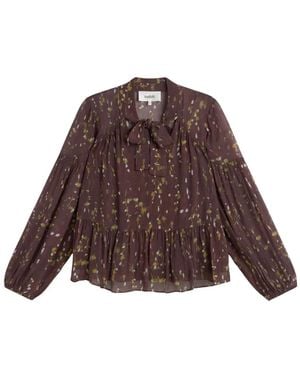 Ba&sh Overhemden ,Bruin ,Kamala Top
