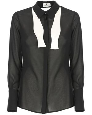 Elisabetta Franchi Shirts - Zwart