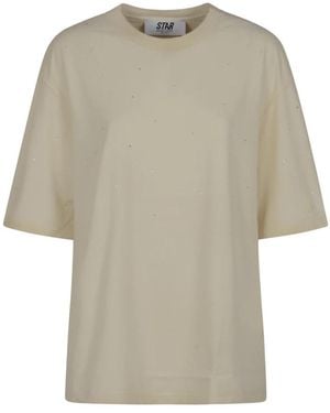 Golden Goose T-Shirts - Natural