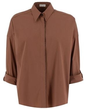 Brunello Cucinelli Shirts - Bruin