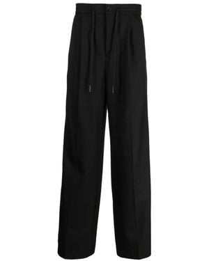 Holzweiler Straight Trousers - Black