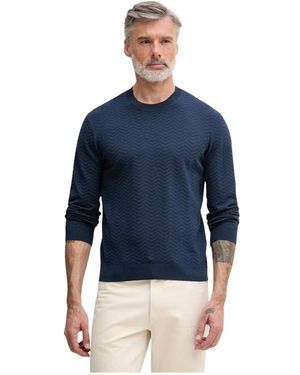ARMANI EXCHANGE Round-Neck Strickwaren - Blau