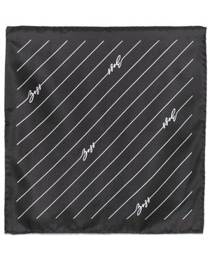 BOSS Silky Scarves - Black
