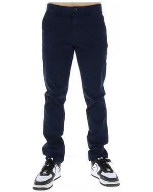 Sun 68 Slim-Fit Trousers - Blue