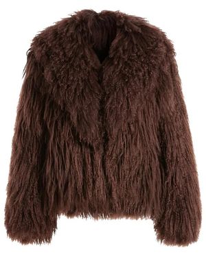 16Arlington Faux Fur & Shearling Jackets - Marrone