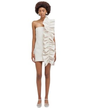 WEILI ZHENG Party Dresses - White