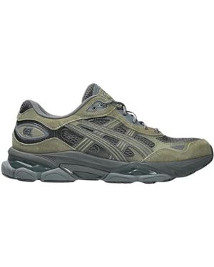 Asics Fitness ,Groen ,Gel-Nyc 2.0 - Grijs