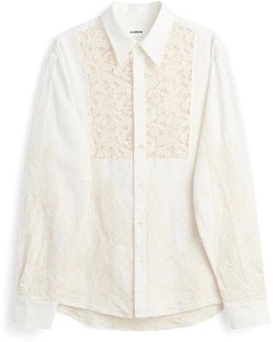 Soulland Overhemden ,Wit ,Katoen Rado Shirt