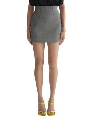 Mugler Short Skirts - Gray