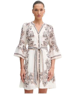 Hale Bob Short Dresses - Blanco