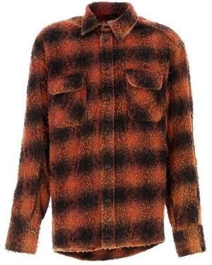 Doublet Overhemden ,Veelkleurig ,Katoen Geborduurd Katoenen Zombie Shirt - Bruin