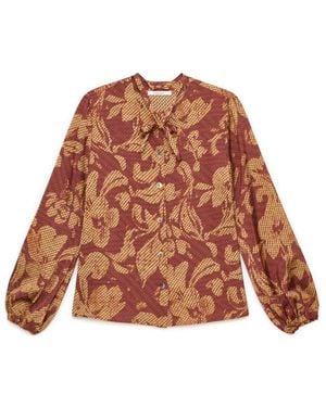 Maliparmi Blouses - Brown