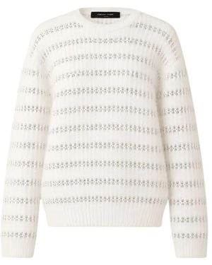 Fabiana Filippi Round-Neck Knitwear - Blanco