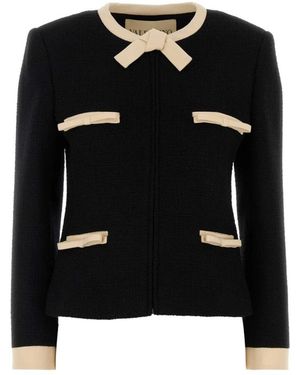 Valentino Garavani Tweed Jackets - Black