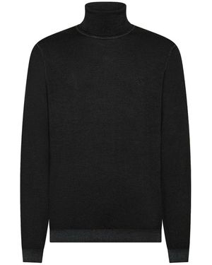 Sun 68 Turtlenecks - Black