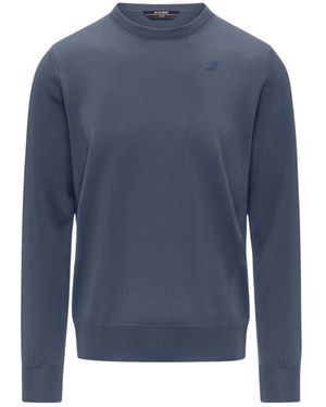 K-Way Maglione Sebastien Merino - Blauw