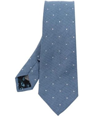 Paul Smith Krawatte mit tupfenmuster - Blau