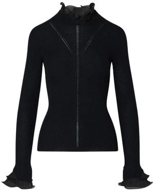 Liu Jo Truien & Vesten ,Zwart ,Trui Met Col
