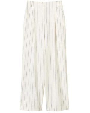 Actitude Wide Trousers - Blanco