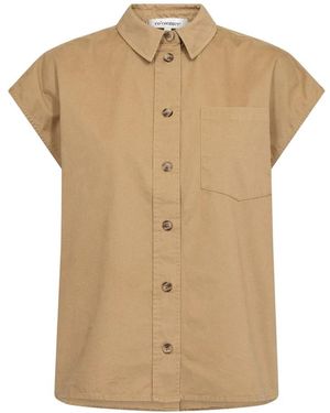 co'couture Overhemden ,Shirts - Naturel