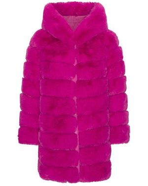 American Dreams Faux Fur & Shearling Jackets - Rosa