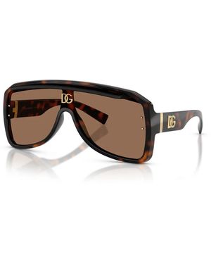 Dolce & Gabbana Pilot Zonnebril - Bruin
