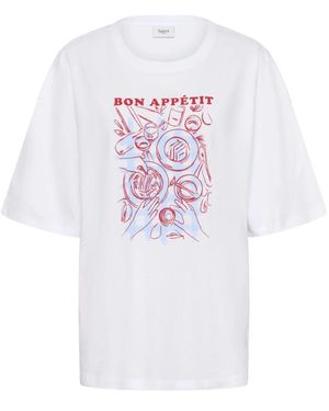 Saint Tropez T-Shirts - Wit