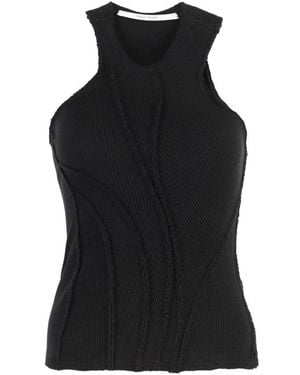 TALIA BYRE Sleeveless Tops - Black