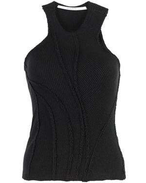 TALIA BYRE Sleeveless Tops - Black