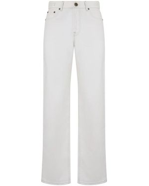 Moorer Rechte Jeans - Wit
