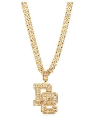 DSquared² Halskette Mit Logo - Mettallic