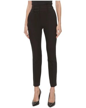 Marciano Cropped Trousers - Black