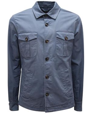 Mazzarelli Light Jackets - Blue