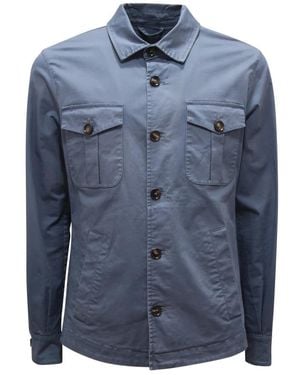 Mazzarelli Light Jackets - Blue