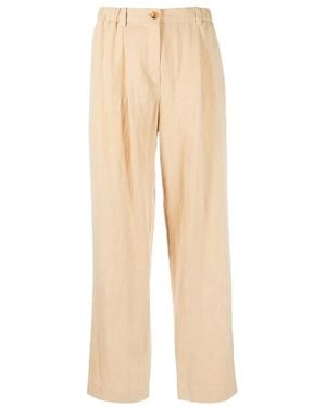 KENZO Straight Pants - Natural