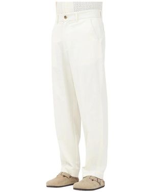 SELECTED Broeken ,Katoen Chino Broeken - Wit