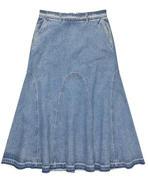 Munthe Denim Skirts - Azul