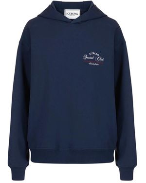 Iceberg Hoodies - Azul