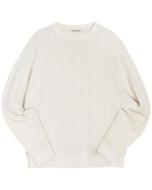 YMC Round-Neck Knitwear - Blanc